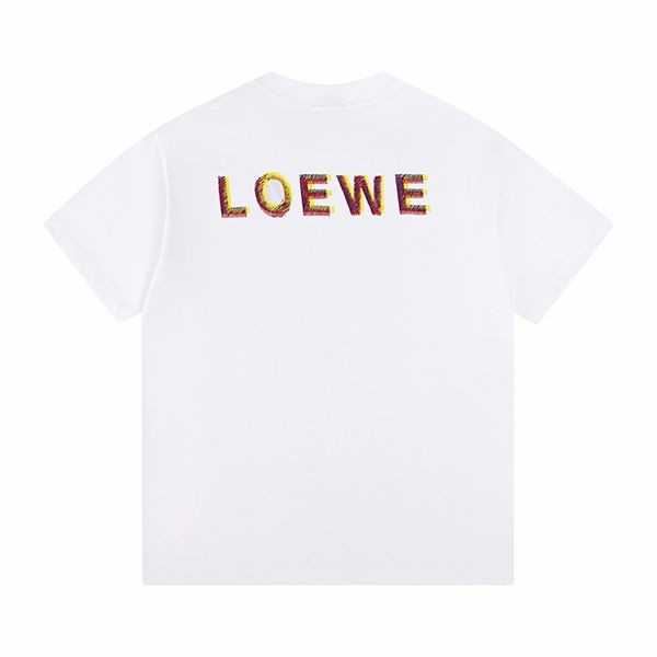 希少 ロエベ エンブロイダリー アナグラム Tシャツ loj67070
